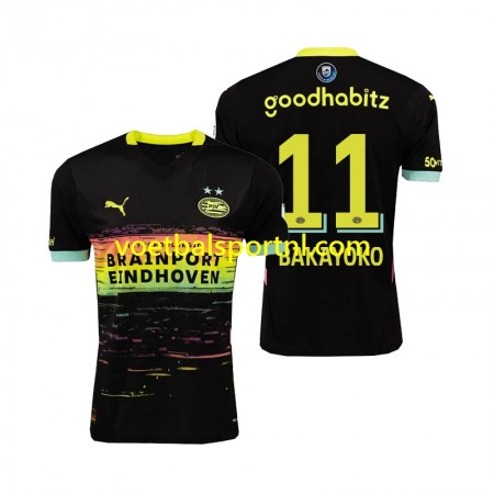 PSV Eindhoven Johan Bakayoko 11 Third Shirt 2024-25